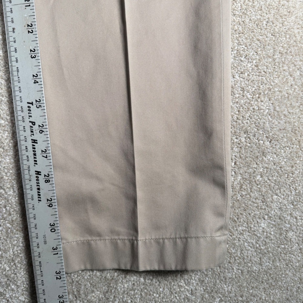Brooks Brothers Chino Pants Mens 34x32 (FITS 33 X 32) Clark Fit Advantage Cotton - Picture 6 of 8